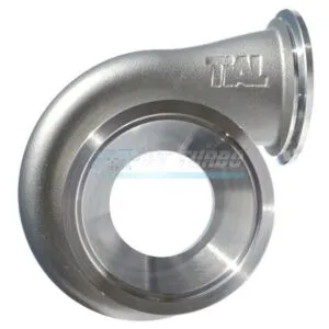 Housing, Turbine, TiAL P/N 004097, Stainless, GT28/GTX28, .52 A/R V-band inlet/outlet