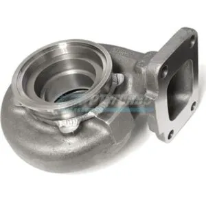 Housing, Turbine, GTW3884R, T3 undivided .63 A/R, Welded 3" GT VB (81mm cent. ring) 90mm OD Flange