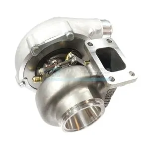 Turbocharger, Garrett G30-660, STANDARD ROTATION, 0.83 A/R UNDIVIDED, OPEN T3 INLET W/ 3" VB OUT