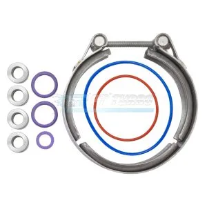 D&W Cummins Turbocharger Installation Kit HE400VG - 172-784-0448