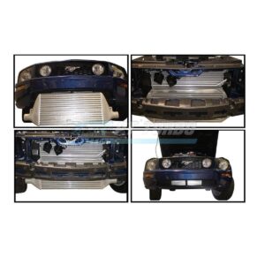 900HP front mounted intercooler and mounting hardware for Mustang GT (2005+) twin turbo application