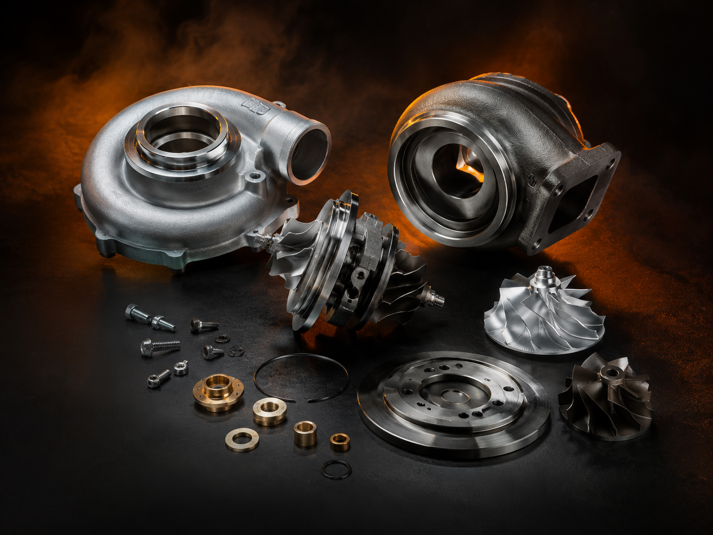 Turbocharger rebuild parts kit